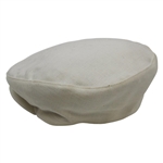 Ben Hogan's Personal Custom Irish Cotton White Tam O'Shanter Hat w/Letter