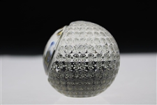 Augusta National Golf Club Tiffany & Co. Crystal Paperweight in Original Box