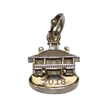 Tiffany & Co. Augusta National GC Clubhouse Sterling Silver 2018 Charm in Box