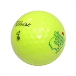 Yellow Augusta National Golf Club Titleist Pro-V1 Golf Ball