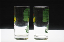 Two (2) 1983 Masters Tournament Commemorative Drinking Glasses
