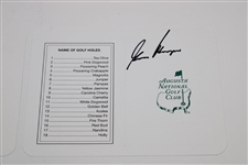 Charles Coody, Gary Player, Fuzzy Zoeller & Art Wall Signed Augusta Scorecards JSA ALOA
