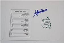 Billy Casper, Fuzzy Zoeller, Jack Burke, Craig Stadler & Gay Brewer Signed Augusta Scorecards JSA ALOA