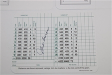 Billy Casper, Fuzzy Zoeller, Jack Burke, Craig Stadler & Gay Brewer Signed Augusta Scorecards JSA ALOA