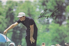 Gary Player Signed Photo JSA ALOA