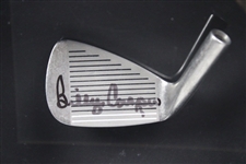 Billy Casper Signed 9-Iron Club Head - Framed JSA ALOA
