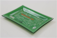 Tom Watson Signed 1975 British Open at Carnoustie Glass Dish JSA ALOA