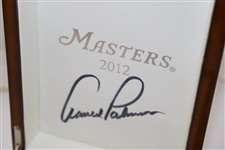 Arnold Palmer Signed 2012 Masters Ltd Ed Women's Display with Watch #213/350 JSA ALOA
