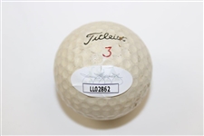 Jack Fleck Signed Titleist 3 Logo Golf Ball JSA #LL02862