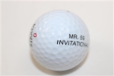 Al Geiberger Signed 'Mr. 59 Danny Thomas Classic' Scorecard Logo Golf Ball JSA ALOA