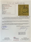 Tiger Woods Signed 2019 Masters Flag w/Scotty Cameron Drawing & Signature JSA #XX64206
