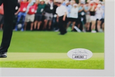 Tiger Woods Signed 2019 Masters Flag w/Scotty Cameron Drawing & Signature JSA #XX64206