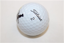 Collin Morikawa Signed Titleist Masters Logo Golf Ball JSA #WIT687585