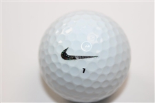 Tiger Woods Dozen Nike One Platinum Tour Prototype Golf Balls in Box