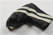 Classic Masters Tournament Logo Black w/White Stripes Putter Head Cover