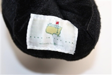 Classic Masters Tournament Logo Black w/White Stripes Putter Head Cover
