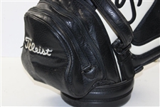  Tiger Woods Personal Match Used 1997-Era Titleist Black with White Full Size Golf Bag