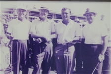 Hogan, Nelson, Palmer & Snead B&W Presentation Photo - Framed 
