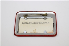 1965 Masters Tournament Working Press Badge #117 - Lois Gaquin P.G.A.