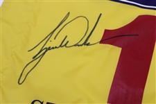 Tiger Woods Signed 2000 The OPEN at St. Andrews Screen Flag JSA ALOA