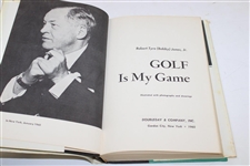 Bobby Jones Signed 1960 'Golf Is My Game' Book with Inscription JSA ALOA