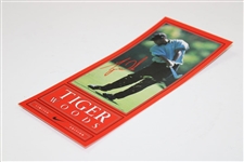 Rare Tiger Woods Cards - Nike Ltd Ed First Tiger Woods Victory Scorecard - Issued to Campers Circa 1996