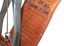 Rare Bobby Jones & Both 1947 Ryder Cup Teams Signed Adjustable Seat JSA ALOA