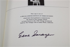 Gene Sarazen Signed Ltd Ed 1987 'The Squire The Legendary...Gene Sarazen' by Olman JSA ALOA
