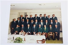Gay Brewer's 1991 Masters Champions Dinner Photo with Key
