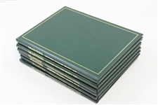 Gay Brewer’s 1981, 1982, 1983, 1984, 1988 & 1989 Masters Tournament Green Annual Books