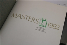 Gay Brewer’s 1981, 1982, 1983, 1984, 1988 & 1989 Masters Tournament Green Annual Books