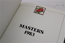 Gay Brewer’s 1981, 1982, 1983, 1984, 1988 & 1989 Masters Tournament Green Annual Books
