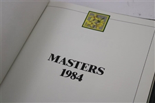 Gay Brewer’s 1981, 1982, 1983, 1984, 1988 & 1989 Masters Tournament Green Annual Books