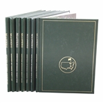 1990, 1991, 1992, 1994, 1995, & 1996 Masters Tournament Green Annual Books
