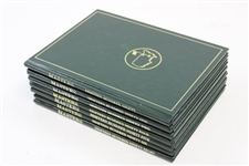 1990, 1991, 1992, 1994, 1995, & 1996 Masters Tournament Green Annual Books