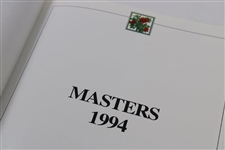 1990, 1991, 1992, 1994, 1995, & 1996 Masters Tournament Green Annual Books