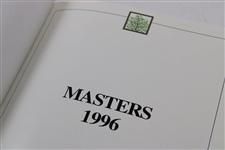 1990, 1991, 1992, 1994, 1995, & 1996 Masters Tournament Green Annual Books