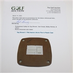 Gay Brewer's 1966 Masters Movie Film In Plastic Case - Nicklaus 1st Brewer 2nd