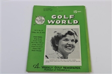 Ten (10) Various Golf World Magazines - 1952-1954 - Belonged to Mark McCormick
