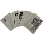 Ten (10) Various Golf World Magazines - 1952-1954 - Belonged to Mark McCormick