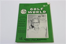 Ten (10) Various Golf World Magazines - 1952 & 1954 - Belonged to Mark McCormick