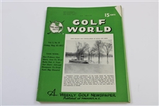 Ten (10) Various Golf World Magazines - 1952-1954 - Belonged to Mark McCormick