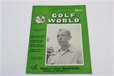 Ten (10) Various Golf World Magazines - 1952-1954 - Belonged to Mark McCormick