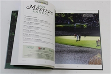 Angel Cabrera Signed 2009 Masters Tournament Green Annual Book JSA ALOA