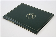 Jordan Spieth Signed 2015 Masters Tournament Green Annual Book JSA ALOA