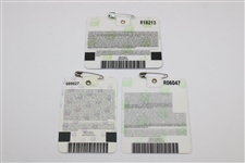 2004, 2006 & 2010 Masters Tournament SERIES Badges - Phil Mickelson Wins