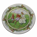 1981-1910 The Indispensable Caddie Bridgwood & Son Plate