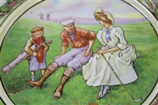 1981-1910 “The Indispensable Caddie” Bridgwood & Son Plate