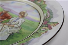 1981-1910 “The Indispensable Caddie” Bridgwood & Son Plate