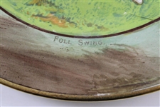 Classic “Full Swing” Grimwade's Stoke on Trent Plate
